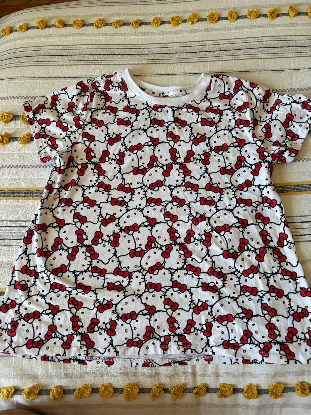 Hello Kitty Print Swing Tee Shirt - Kids